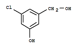 Structure of 3-Chloro-5-(hydroxymethyl)phenol