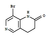 8-溴-3,4-二氢-1,6-萘二酮结构式