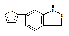 6-(呋喃-2-基)-1氢-吲唑结构式
