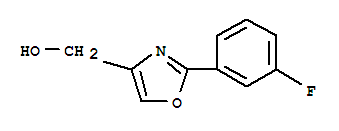 Structure of [2-(3-FLUORO-PHENYL)-OXAZOL-4-YL]-METHANOL