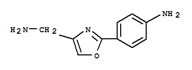 Structure of 4-(4-AMINOMETHYL-OXAZOL-2-YL)-PHENYLAMINE
