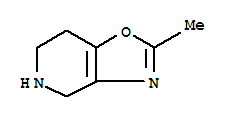 Structure of 4,5,6,7-tetrahydro-2-methyloxazolo[4,5-c]pyridine