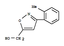 Structure of (3-O-TOLYL-ISOXAZOL-5-YL)-METHANOL