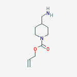Structure of 4-AMINOMETHYL-PIPERIDINE-1-CARBOXYLIC ACID ALLYL ESTER
