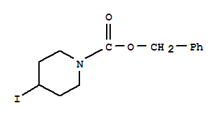 Structure of N-CBZ-4-IODOPIPERIDINE