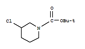 Structure of 1-BOC-3-CHLORO-PIPERIDINE