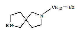 Structure of 2-(PHENYLMETHYL)-2,7-DIAZASPIRO[4.4]NONANE