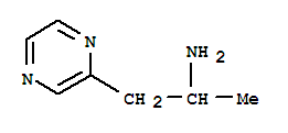 Structure of 1-METHYL-2-PYRAZIN-2-YL-ETHYLAMINE