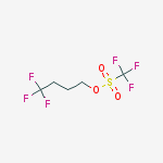 4,4,4-Trifluorobutyl trifluoromethanesulfonate结构式