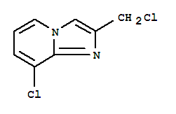 Structure of 8-CHLORO-2-(CHLOROMETHYL)IMIDAZO[1,2-A]PYRIDINE