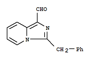 Structure of 3-BENZYL-IMIDAZO[1,5-A]PYRIDINE-1-CARBALDEHYDE