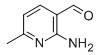 Structure of 2-AMINO-6-METHYL-PYRIDINE-3-CARBALDEHYDE