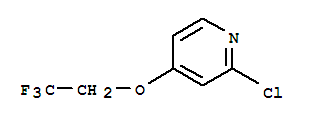 Structure of 2-CHLORO-4-(2,2,2-TRIFLUORO-ETHOXY)-PYRIDINE