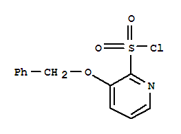 Structure of 3-BENZYLOXY-PYRIDINE-2-SULFONYL CHLORIDE