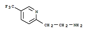 Structure of 2-(5-TRIFLUOROMETHYL-PYRIDIN-2-YL)-ETHYLAMINE