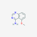 Structure of 5-METHOXY-QUINAZOLIN-4-YLAMINE