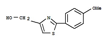 Structure of [2-(4-METHOXY-PHENYL)-THIAZOL-4-YL]-METHANOL