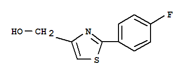 Structure of [2-(4-FLUORO-PHENYL)-THIAZOL-4-YL]-METHANOL