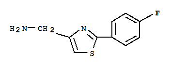Structure of C-[2-(4-FLUORO-PHENYL)-THIAZOL-4-YL]-METHYLAMINE