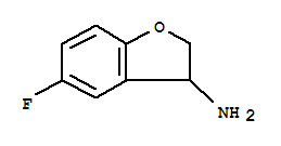 Structure of 5-FLUORO-2,3-DIHYDRO-BENZOFURAN-3-YLAMINE HYDROCHLORIDE