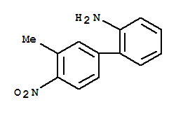 Structure of 3-METHYL-4-NITRO-BIPHENYL-2-YLAMINE