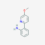 Structure of 2-(5-METHOXY-PYRIDIN-2-YL)-PHENYLAMINE