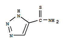 Structure of 1H-[1,2,3]TRIAZOLE-4-CARBOTHIOIC ACID AMIDE
