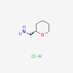 (S)-(TETRAHYDRO-2H-PYRAN-2-YL)METHANAMINEÂ HYDROCHLORIDE结构式
