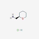 (R)-(TETRAHYDRO-2H-PYRAN-2-YL)METHANAMINEÂ HYDROCHLORIDE结构式