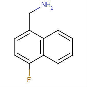 Structure of 1-Naphthalenemethanamine, 4-fluoro-