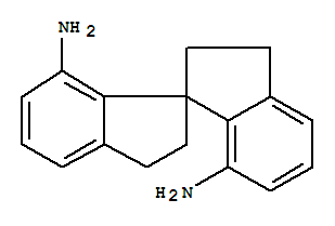 Structure of 1,1'-Spirobi[1H-indene]-7,7'-diamine,2,2',3,3'-tetrahydro-, (1S)-