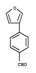 Structure of 4-(2-Formylfuran-3-yl)benzaldehyde