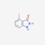 Structure of 3-Hydroxy-4-iodo(1H)indazole
