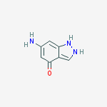 Structure of 6-Amino-4-hydroxy-1H-indazole