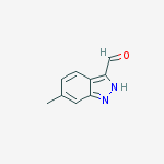 6-methyl-2H-indazole-3-carbaldehyde结构式