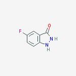 Structure of 5-FLUORO-3-HYDROXY (1H)INDAZOLE