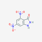 Structure of 4,6-Dinitro-3-hydroxyindazole