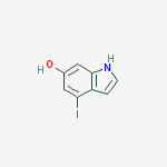 Structure of 4-Iodo-1H-indol-6-ol