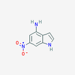 Structure of 4-Amino-6-nitro indole