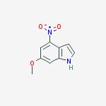 Structure of 6-Methoxy-4-nitro-1H-indole