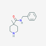 Structure of 4-Methyl-piperidin-4-(N-benzyl)amide