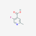 Structure of 5-Fluoro-2-methylisonicotinic acid