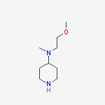 Structure of N-(2-methoxyethyl)-N-methylpiperidin-4-amine