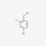 Structure of alpha,4-Dibromo-2-iodotoluene