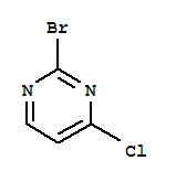 Structure of 2-Bromo-4-chloropyrimidine