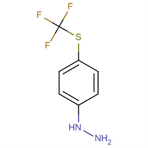 Structure of 4-trifluoromethylthiophenylhydrazine