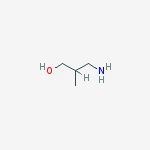 (2S)-3-Amino-2-methylpropan-1-ol结构式