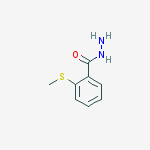 Structure of 2-methylsulfanylbenzohydrazide