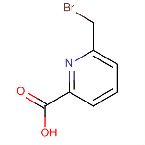 Structure of 2-Pyridinecarboxylic acid, 6-(bromomethyl)-