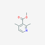 Structure of methyl 2,4-dimethylnicotinate
